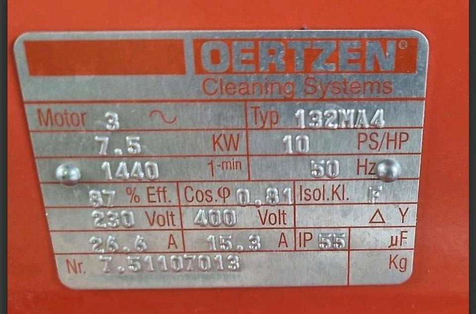 Máy phun rửa áp lực Oertzen HDL 250 FIRE-TEC Hochdruck Feuerlöschgerät Hochdruckreiniger: hình 6