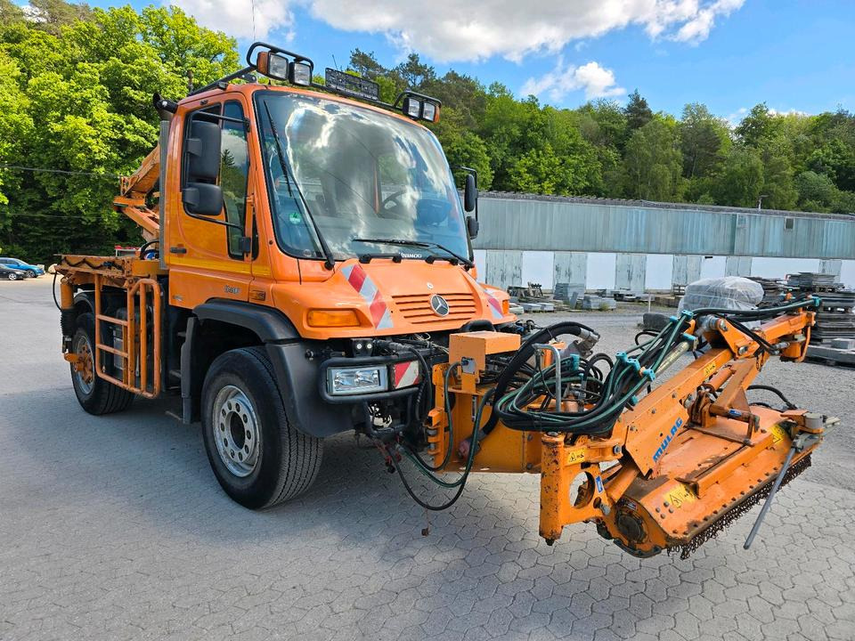Unimog U400 405/12 6-Zylinder mit Mulag Böschungsmäher Böschungsmulcher Frontmäher Randstreifenmäher Mercedes-Benz U 400 300 500 - Xe dọn tuyết: hình 2 Unimog U400 405/12 6-Zylinder mit Mulag Böschungsmäher Böschungsmulcher Frontmäher Randstreifenmäher Mercedes-Benz U 400 300 500 - Xe dọn tuyết: hình 2