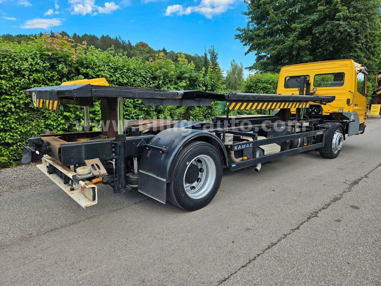 Mercedes-Benz Kamag * WBH 25 * Wiesel * Umsetzer * Sattelkupp. - Xe chở container/ Xe tải hoán đổi thân: hình 5 Mercedes-Benz Kamag * WBH 25 * Wiesel * Umsetzer * Sattelkupp. - Xe chở container/ Xe tải hoán đổi thân: hình 5