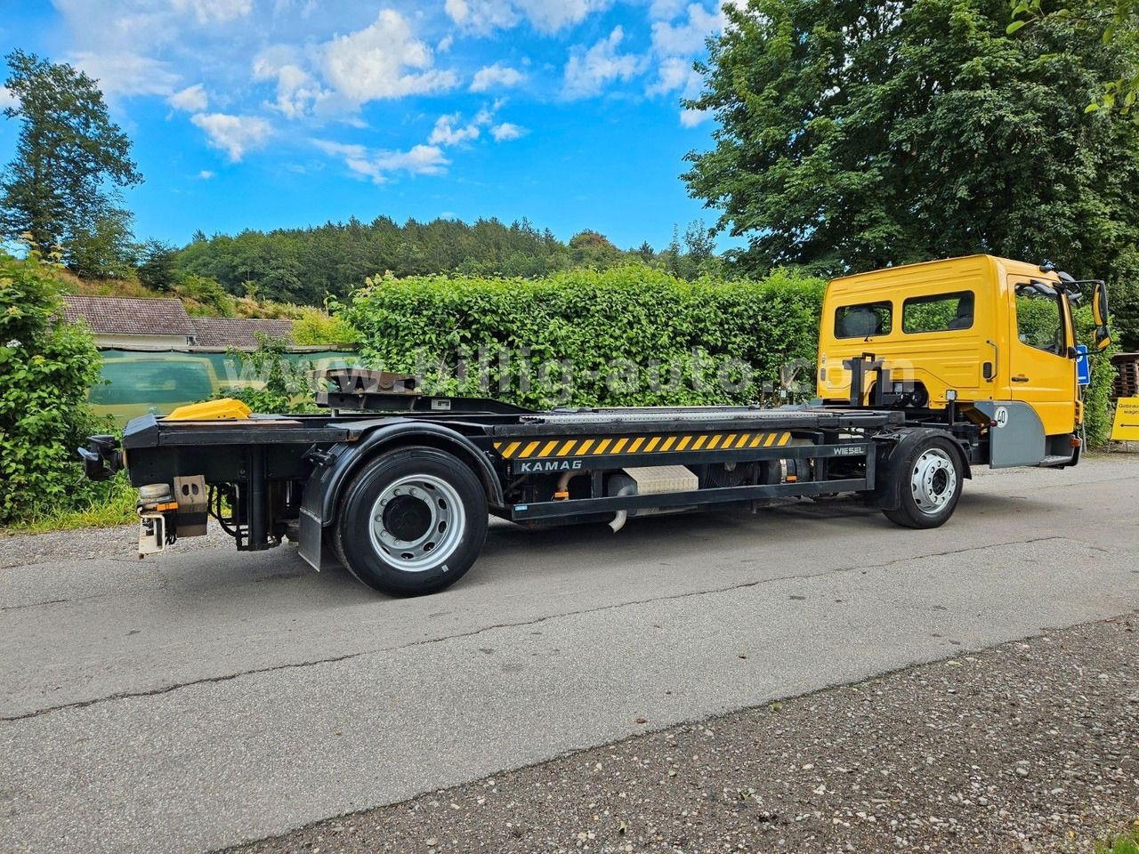 Mercedes-Benz Kamag * WBH 25 * Wiesel * Umsetzer * Sattelkupp. - Xe tải khung gầm: hình 4 Mercedes-Benz Kamag * WBH 25 * Wiesel * Umsetzer * Sattelkupp. - Xe tải khung gầm: hình 4