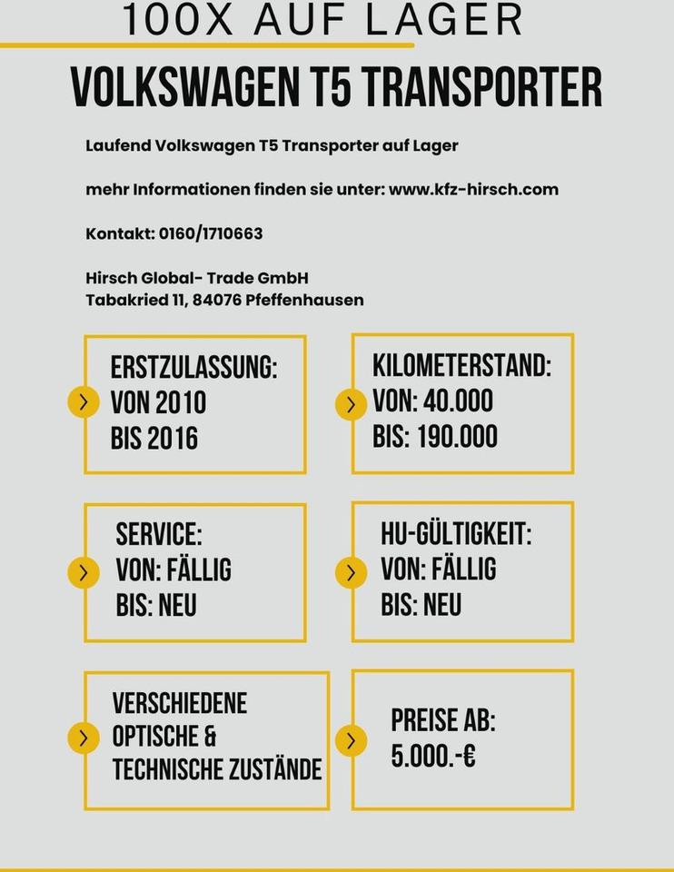 Volkswagen T5 Transporter 2.0TDI EU5*2xSchiebetüre*1.Hand* - Xe van chở khách: hình 3 Volkswagen T5 Transporter 2.0TDI EU5*2xSchiebetüre*1.Hand* - Xe van chở khách: hình 3