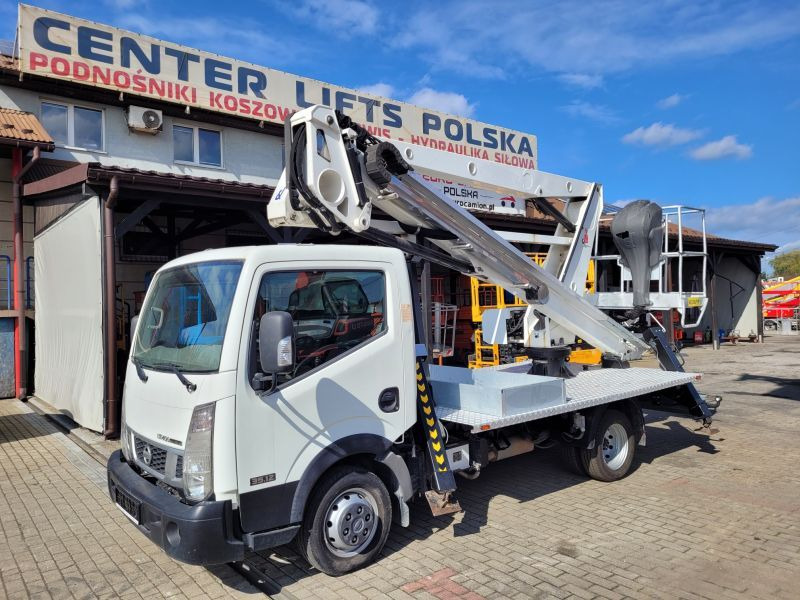 Nissan Cabstar NT400 podnośnik koszowy 18 m Oil&Steel Snake 189 - Nền bục trên không gắn trên xe tải: hình 1 Nissan Cabstar NT400 podnośnik koszowy 18 m Oil&Steel Snake 189 - Nền bục trên không gắn trên xe tải: hình 1
