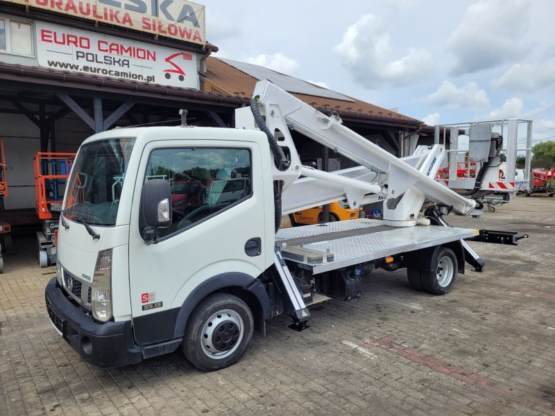 Nissan Cabstar NT400 podnośnik koszowy 20 m Multitel HX195 - Nền bục trên không gắn trên xe tải: hình 1 Nissan Cabstar NT400 podnośnik koszowy 20 m Multitel HX195 - Nền bục trên không gắn trên xe tải: hình 1