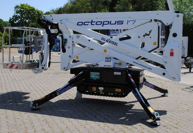 Oil&Steel Octopus 17 podnośnik koszowy na gąsienicach 17 m - Xe nâng người chân nhện bánh: hình 1 Oil&Steel Octopus 17 podnośnik koszowy na gąsienicach 17 m - Xe nâng người chân nhện bánh: hình 1