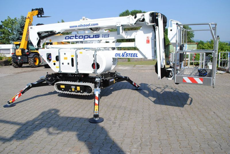 Oil&Steel Octopus 18 nowy podnośnik koszowy na gąsieniach 18 m - Xe nâng người chân nhện bánh: hình 1 Oil&Steel Octopus 18 nowy podnośnik koszowy na gąsieniach 18 m - Xe nâng người chân nhện bánh: hình 1