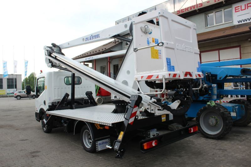 Oil&Steel Snake 2112 - 21 m zamontowany na podwoziu Nissan Cabstar NT400 - Nền bục trên không gắn trên xe tải: hình 3 Oil&Steel Snake 2112 - 21 m zamontowany na podwoziu Nissan Cabstar NT400 - Nền bục trên không gắn trên xe tải: hình 3