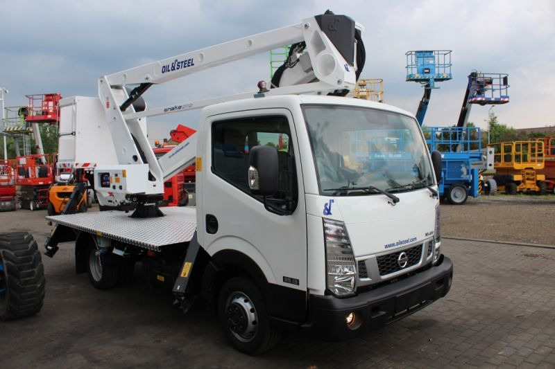 Oil&Steel Snake 2112 - 21 m zamontowany na podwoziu Nissan Cabstar NT400 - Nền bục trên không gắn trên xe tải: hình 2 Oil&Steel Snake 2112 - 21 m zamontowany na podwoziu Nissan Cabstar NT400 - Nền bục trên không gắn trên xe tải: hình 2