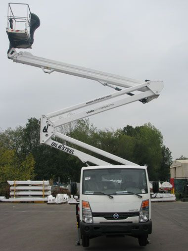 Oil&Steel Snake 2612 Plus podnośnik koszowy 26 m zamontowany na Nissan Cabstar - Nền bục trên không gắn trên xe tải: hình 2 Oil&Steel Snake 2612 Plus podnośnik koszowy 26 m zamontowany na Nissan Cabstar - Nền bục trên không gắn trên xe tải: hình 2