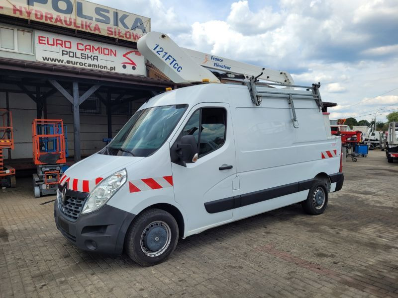 Renault Master podnośnik koszowy 12 m France Elevateur 121 FTcc - Nền bục trên không gắn trên xe tải: hình 1 Renault Master podnośnik koszowy 12 m France Elevateur 121 FTcc - Nền bục trên không gắn trên xe tải: hình 1