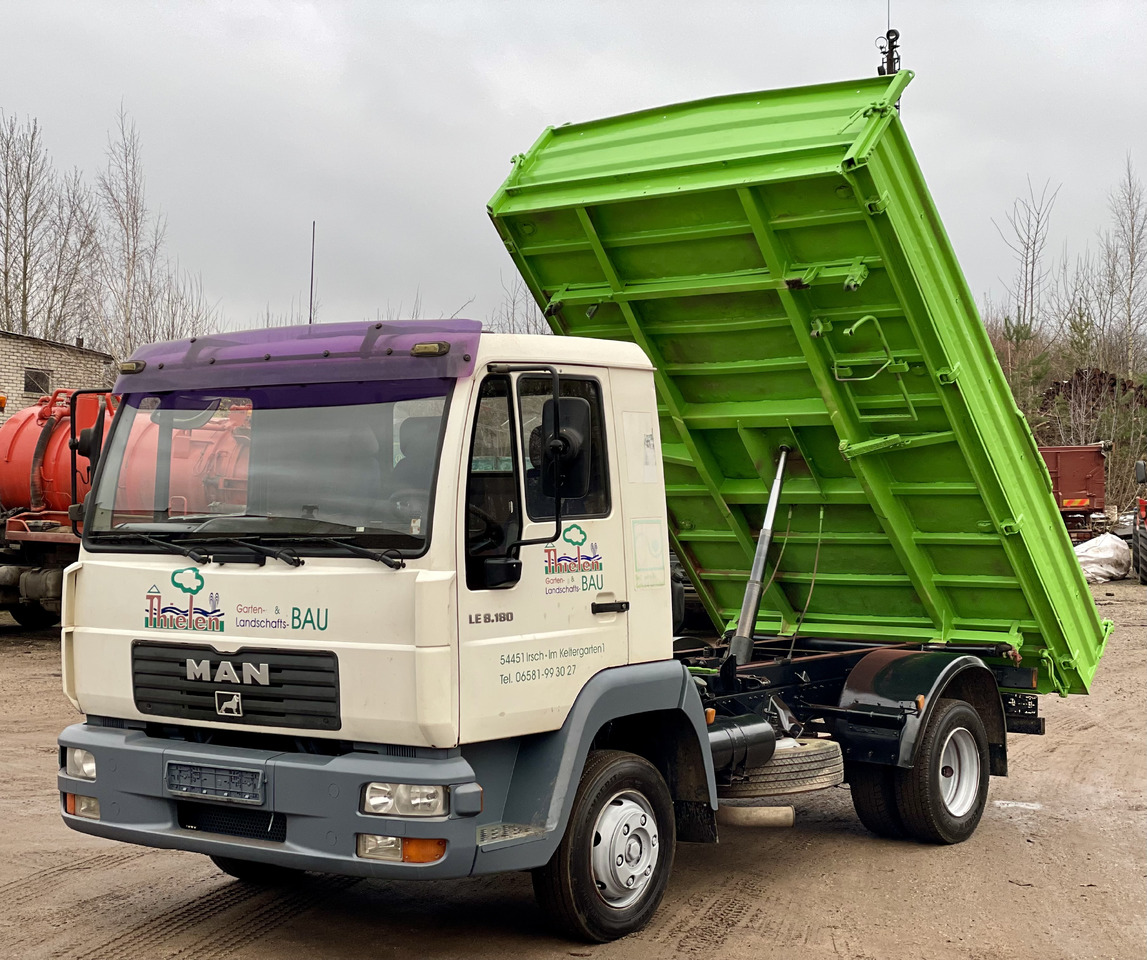 MAN LE - Xe ben: hình 1 MAN LE - Xe ben: hình 1