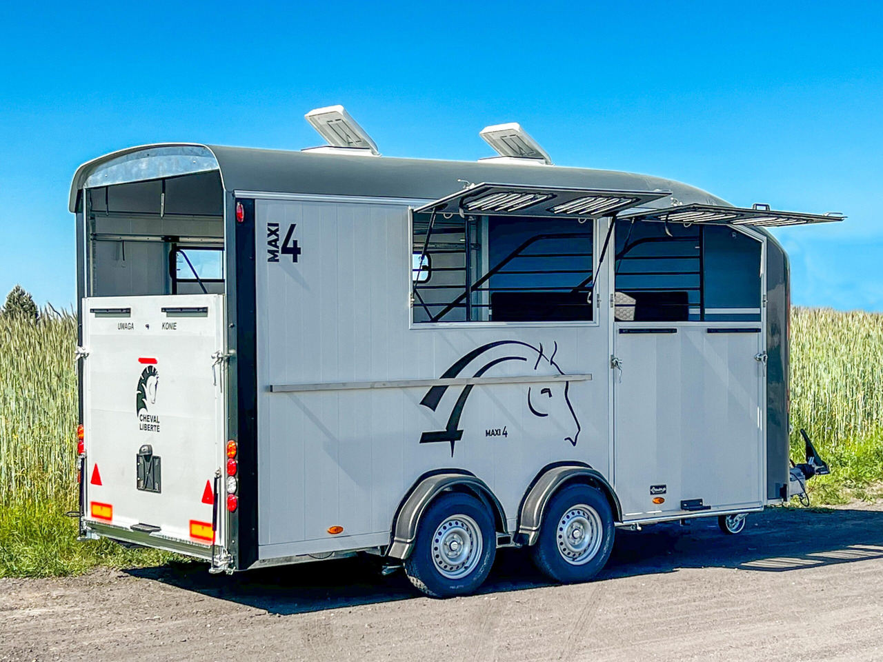 CHEVAL LIBERTÉ MAXI 4 - OPTIMAX - Rơ moóc chở ngựa: hình 3 CHEVAL LIBERTÉ MAXI 4 - OPTIMAX - Rơ moóc chở ngựa: hình 3