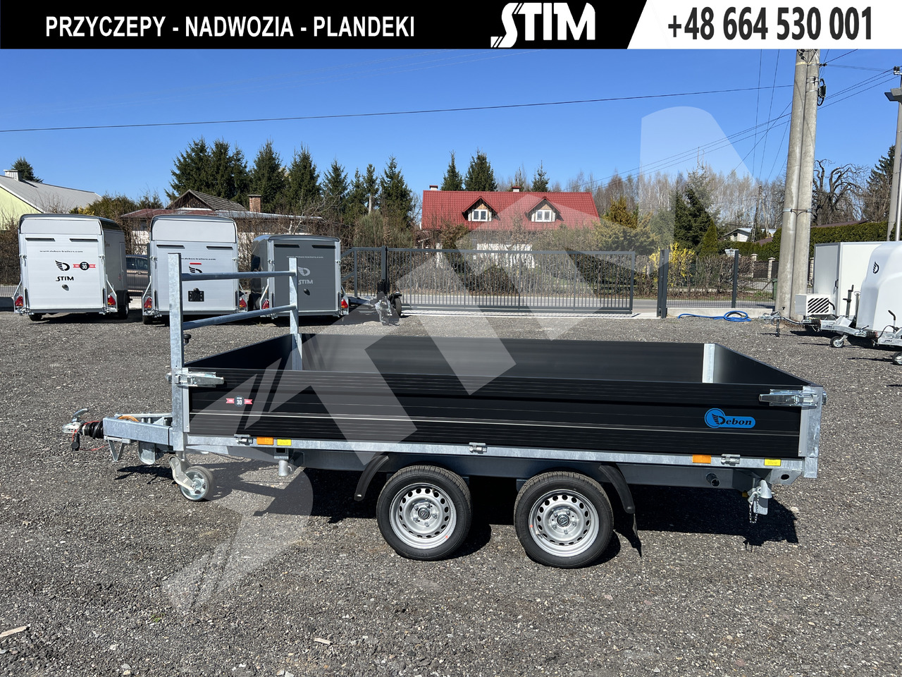 CHEVAL LIBERTÉ PW 3.3E - Rơ moóc ben: hình 2 CHEVAL LIBERTÉ PW 3.3E - Rơ moóc ben: hình 2