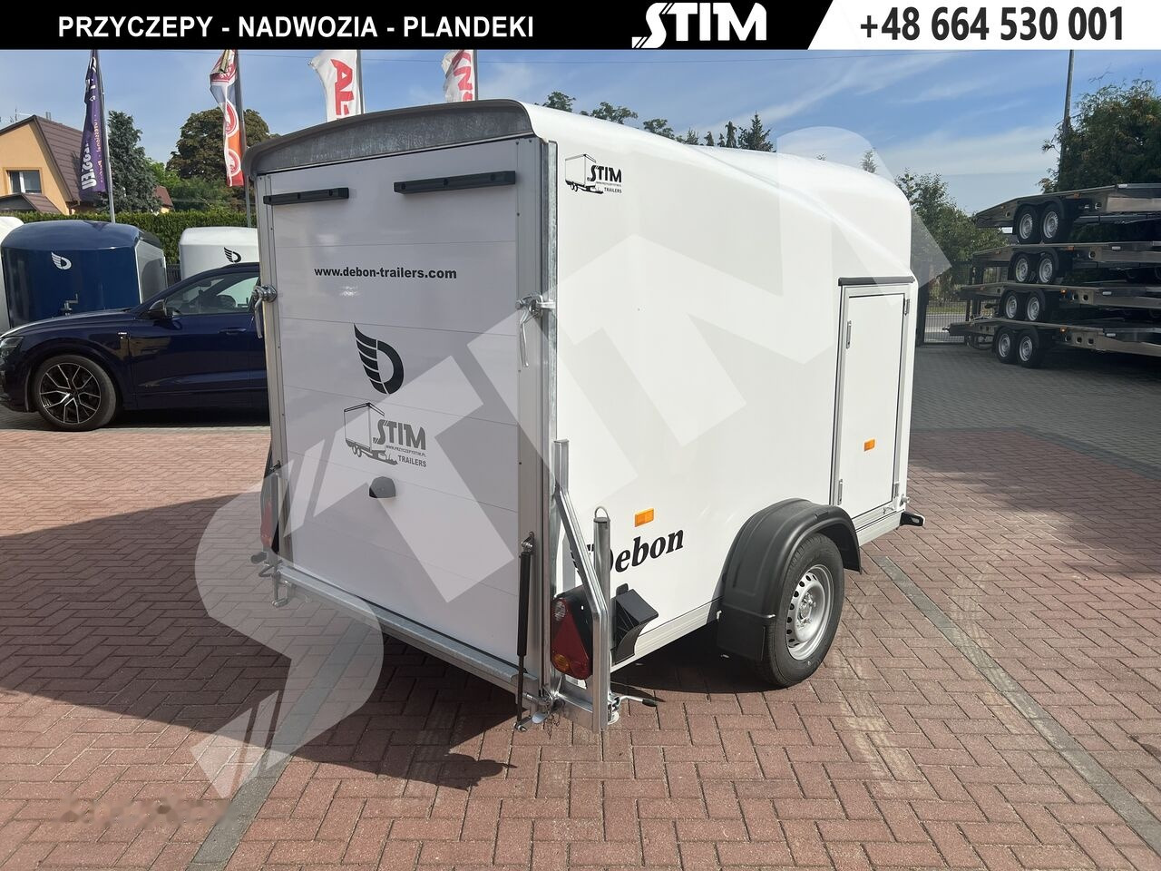 Cheval Liberté Cargo + drzwi boczne - Rơ moóc hộp kín: hình 5 Cheval Liberté Cargo + drzwi boczne - Rơ moóc hộp kín: hình 5