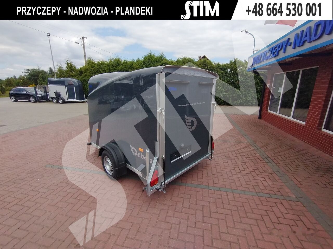 Cheval Liberté Cargo + drzwi boczne - Rơ moóc hộp kín: hình 2 Cheval Liberté Cargo + drzwi boczne - Rơ moóc hộp kín: hình 2