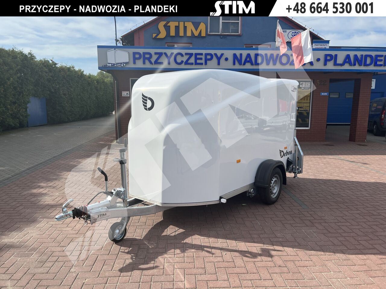 Cheval Liberté Cargo + drzwi boczne - Rơ moóc hộp kín: hình 2 Cheval Liberté Cargo + drzwi boczne - Rơ moóc hộp kín: hình 2