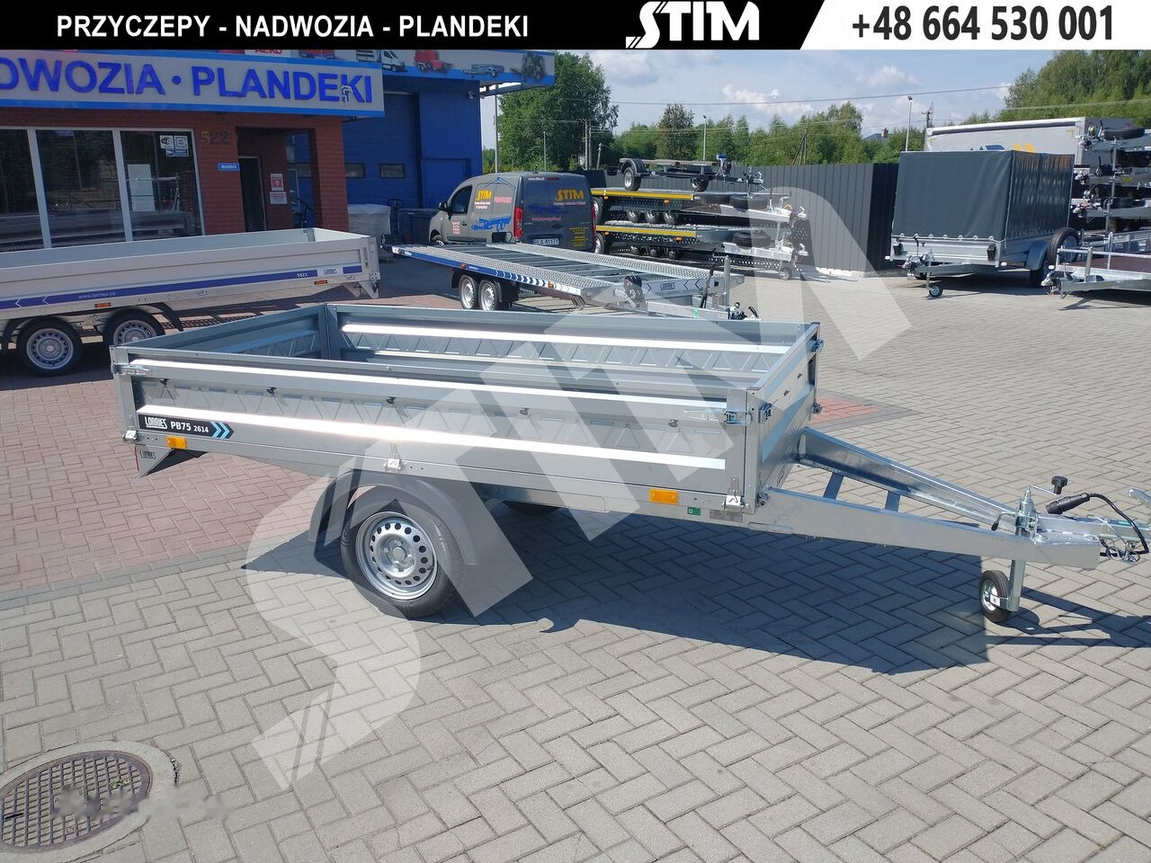 Lorries PB75-2614/1 - Rơ moóc xe hơi: hình 2 Lorries PB75-2614/1 - Rơ moóc xe hơi: hình 2