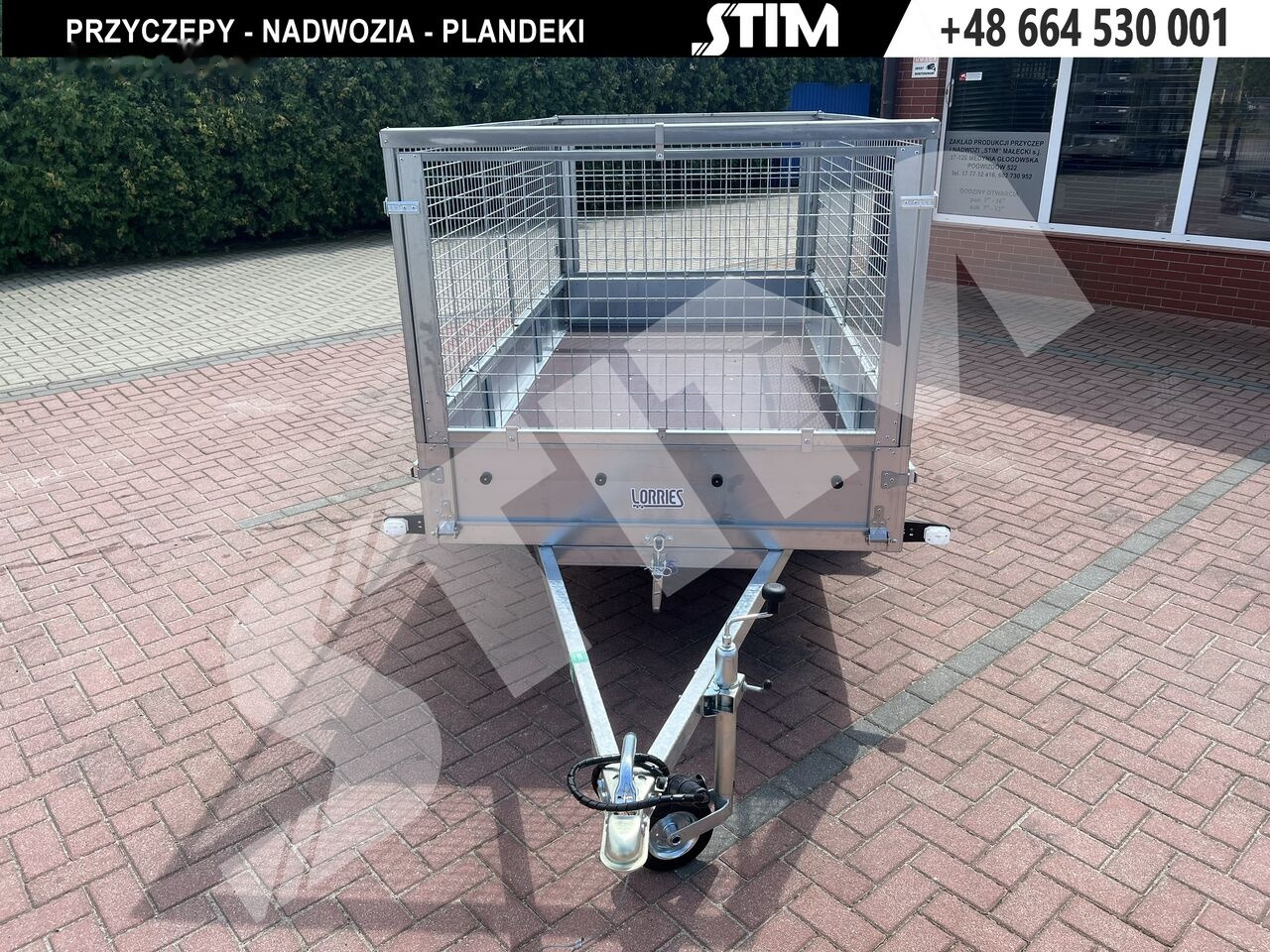 Rơ moóc xe hơi mới Lorries PU75-2613 uchylna + nadstawka: hình 9