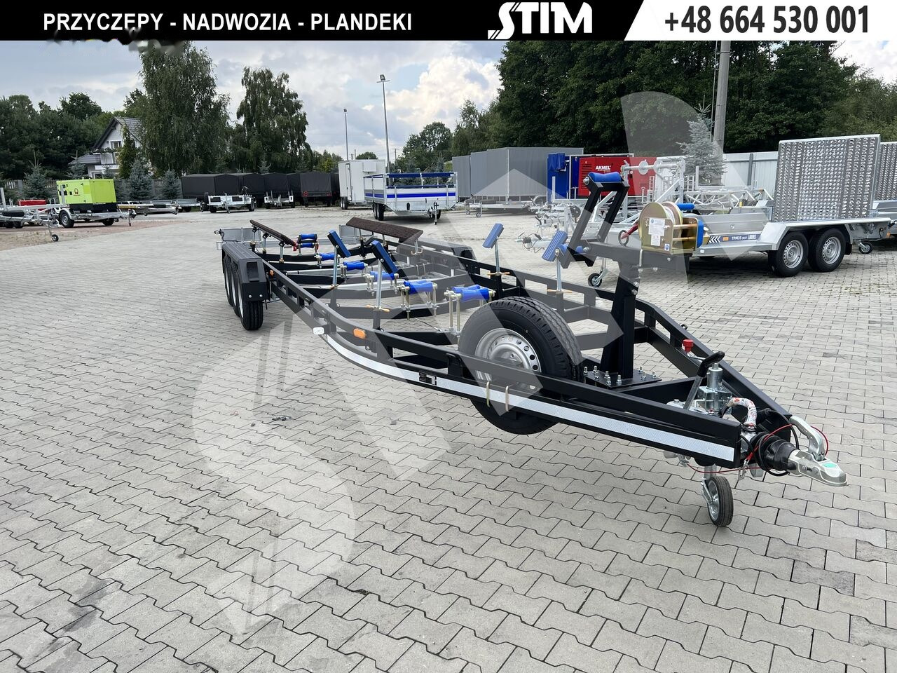 Stim L23/PŁ-ST/88-35 SCARAB - Rơ moóc kéo thuyền: hình 5 Stim L23/PŁ-ST/88-35 SCARAB - Rơ moóc kéo thuyền: hình 5