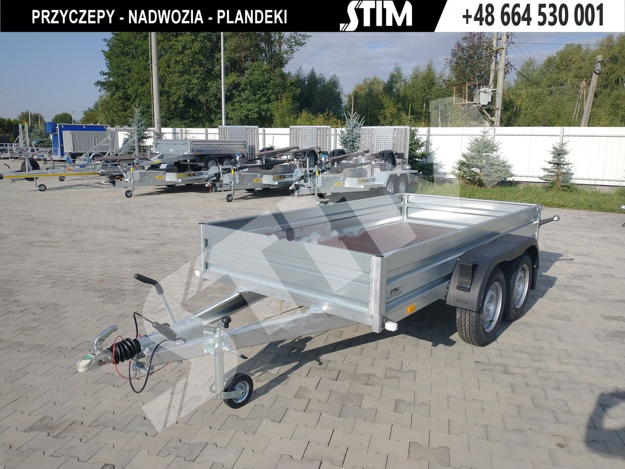 Stim S22-27/3216 - Rơ moóc thùng lửng/ Phẳng: hình 2 Stim S22-27/3216 - Rơ moóc thùng lửng/ Phẳng: hình 2