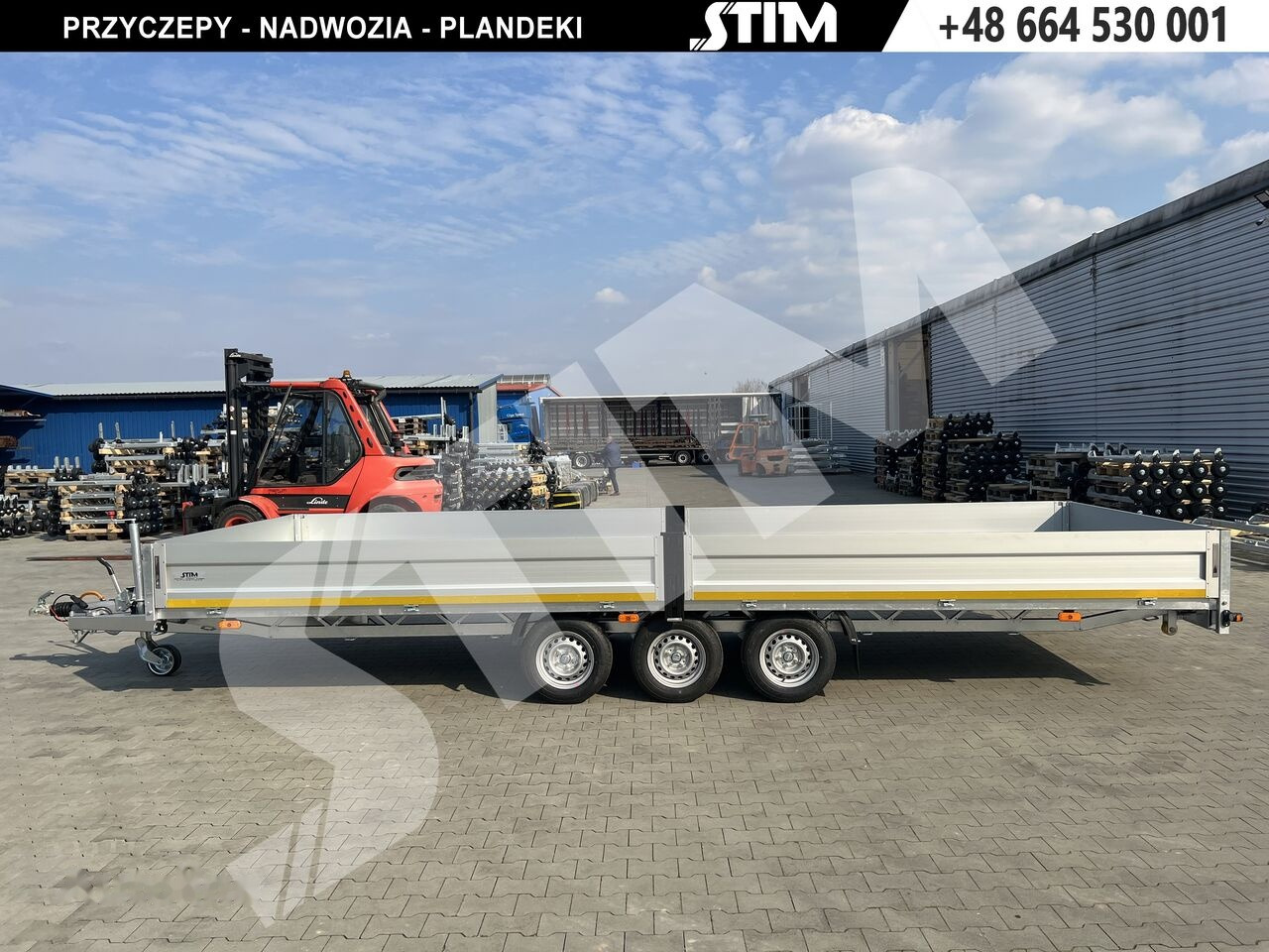Stim S23/BR/35-6222 - Rơ moóc thùng lửng/ Phẳng: hình 2 Stim S23/BR/35-6222 - Rơ moóc thùng lửng/ Phẳng: hình 2