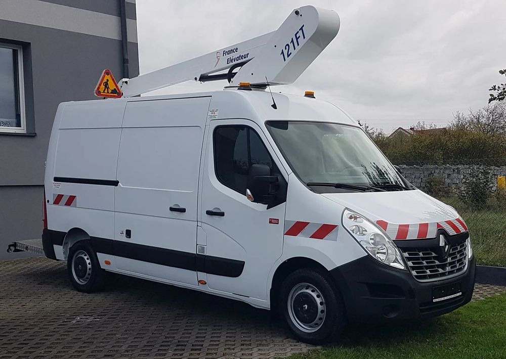Nền bục trên không gắn trên xe tải Renault MASTER L2H2 ZWYŻKA UDT PODNOŚNIK KOSZOWY FRANCE ELEVATEUR: hình 1
