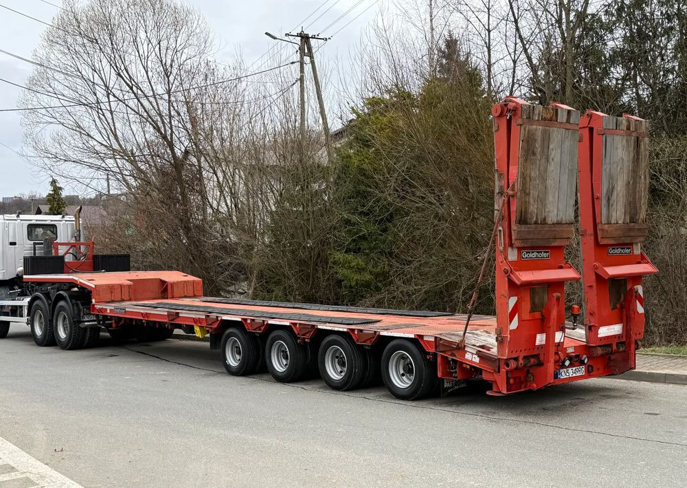 Goldhofer Naczepa Niskopodłogowa Goldhofer * 4 Osie * Bardzo Dobry Stan *Niskopodwozie - Sơ mi rơ moóc thùng thấp: hình 1 Goldhofer Naczepa Niskopodłogowa Goldhofer * 4 Osie * Bardzo Dobry Stan *Niskopodwozie - Sơ mi rơ moóc thùng thấp: hình 1