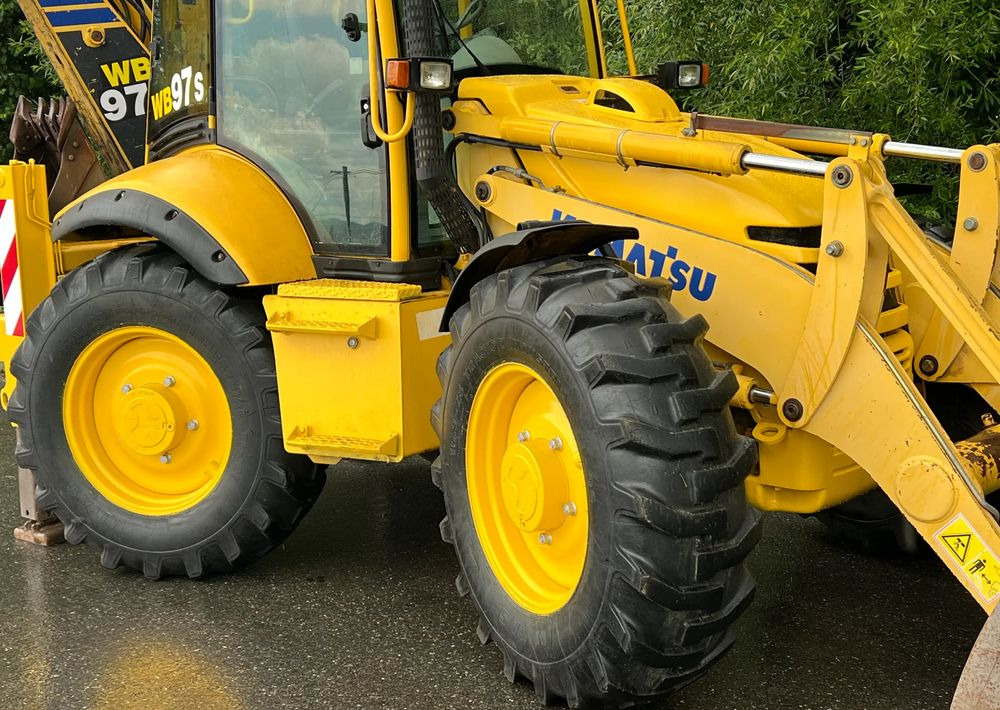Komatsu * Koparko Ładowarka * Komatsu WB 97 S Utility * - Máy xúc trước múc sau: hình 3 Komatsu * Koparko Ładowarka * Komatsu WB 97 S Utility * - Máy xúc trước múc sau: hình 3