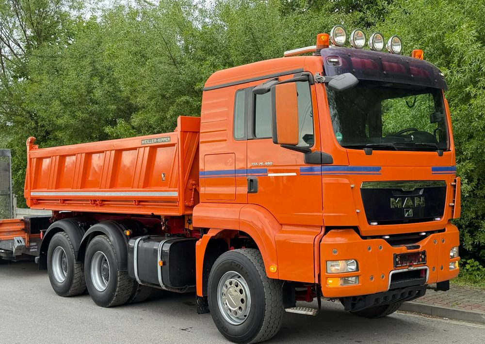 MAN * Kiper * Wywrotka * 26-480 * MAN TGS 6x4 Bordmatic * Zastaw Tandem Niskopodwozie * Stan Perfekcyjny * - Xe ben: hình 3 MAN * Kiper * Wywrotka * 26-480 * MAN TGS 6x4 Bordmatic * Zastaw Tandem Niskopodwozie * Stan Perfekcyjny * - Xe ben: hình 3
