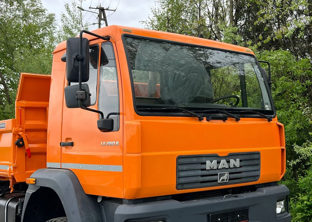 MAN * LE 280 B * MAN * 4x4 * Kiper Wywrotka x3 * Meiller * Sprowadzony * Stan Perfekcyjny * - Xe ben: hình 4 MAN * LE 280 B * MAN * 4x4 * Kiper Wywrotka x3 * Meiller * Sprowadzony * Stan Perfekcyjny * - Xe ben: hình 4