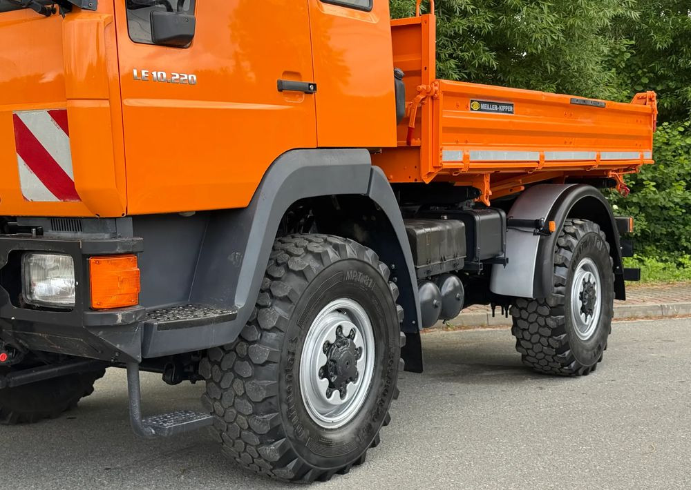 MAN * MAN 10-220 * Kiper Wywrotka Meiller * 4x4 * Zimowe Utrzymanie * Unimog * - Xe ben: hình 5 MAN * MAN 10-220 * Kiper Wywrotka Meiller * 4x4 * Zimowe Utrzymanie * Unimog * - Xe ben: hình 5