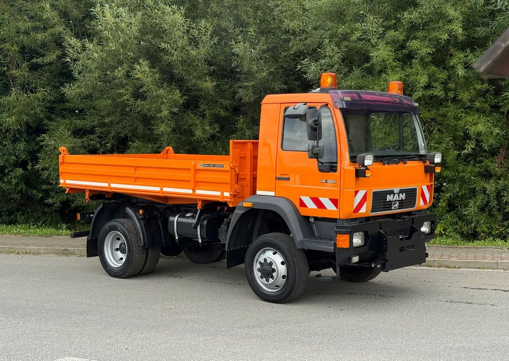 MAN * MAN 14-220 * Kiper Wywrotka Meiller * 4x4 * Zimowe Utrzymanie * Unimog * - Xe ben: hình 2 MAN * MAN 14-220 * Kiper Wywrotka Meiller * 4x4 * Zimowe Utrzymanie * Unimog * - Xe ben: hình 2