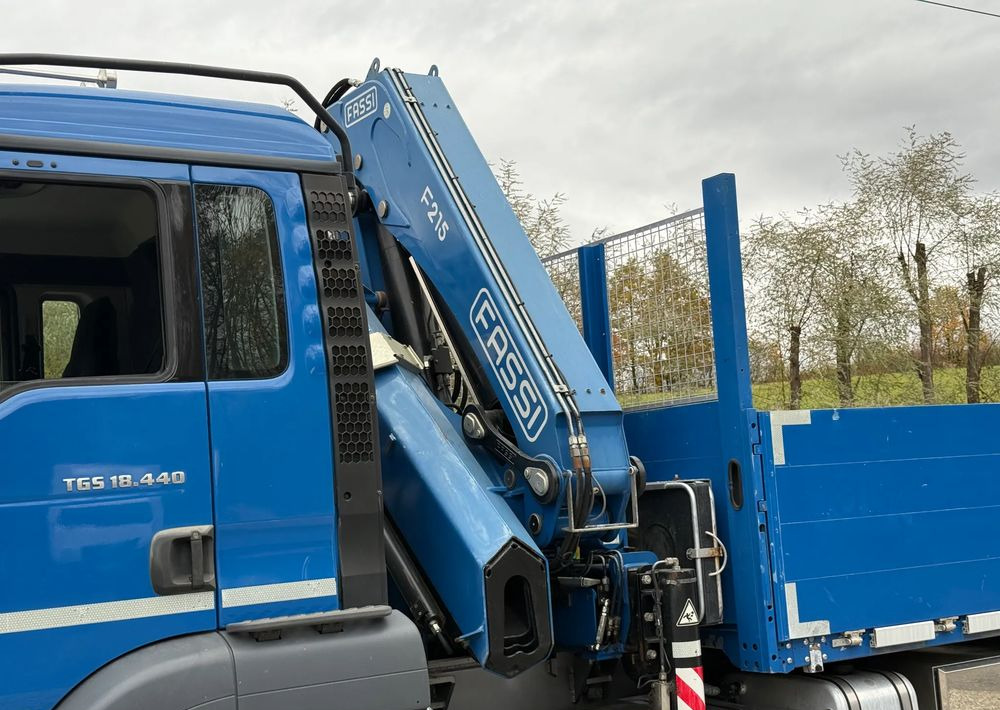 Xe tải thùng lửng/ Phẳng, Xe cẩu tự hành MAN * MAN 18.440 TGS * 4x4 * HDS Fassi F215 * Sprowadzony * 95 000 KM ! * Stan Jak Nowy: hình 6 Xe tải thùng lửng/ Phẳng, Xe cẩu tự hành MAN * MAN 18.440 TGS * 4x4 * HDS Fassi F215 * Sprowadzony * 95 000 KM ! * Stan Jak Nowy: hình 6