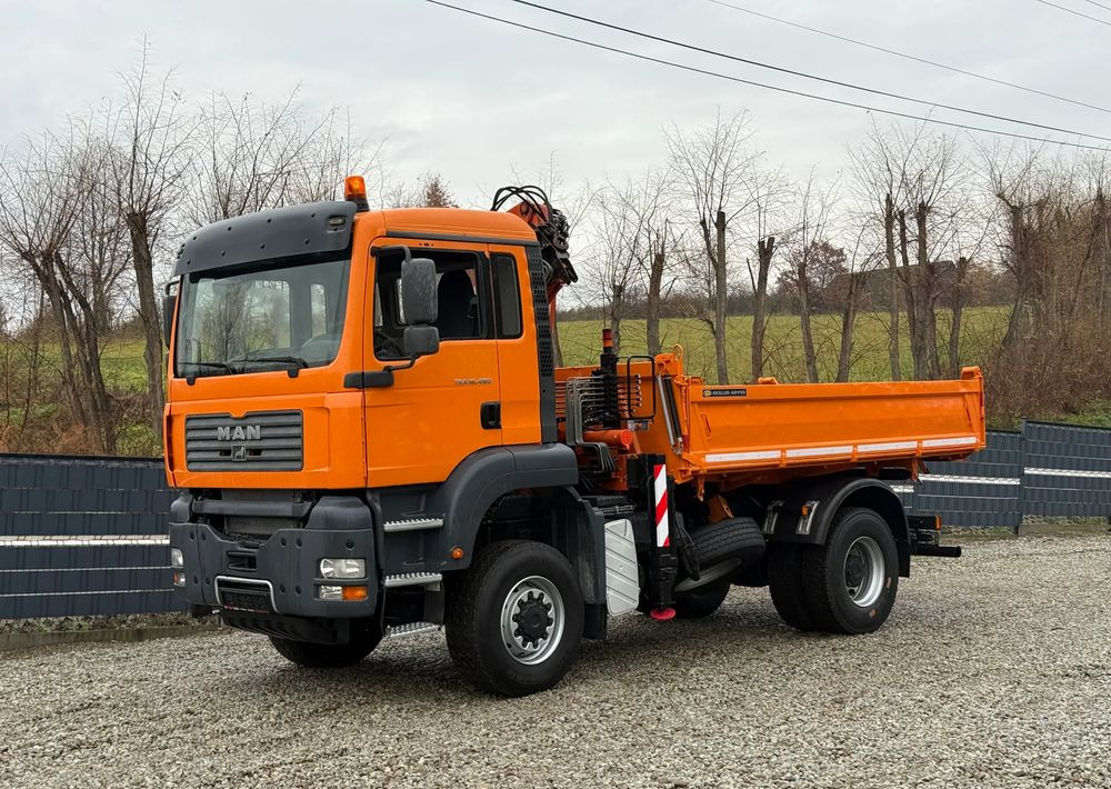 MAN * MAN 18 480 * KIPER WYWROTKA * 4x4 * HDS ATLAS 85* STAN BARDZO DOBRY * Sprowadzony - Xe ben: hình 2 MAN * MAN 18 480 * KIPER WYWROTKA * 4x4 * HDS ATLAS 85* STAN BARDZO DOBRY * Sprowadzony - Xe ben: hình 2