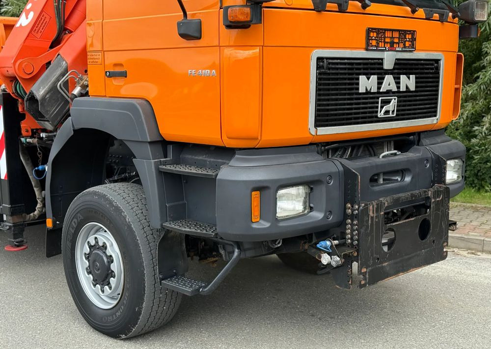 MAN * MAN FE 410 A * Kiper Wywrotka * 4x4 * HDS ATLAS 190 * Sprowadzony* Bardzo Dobry Stan * - Xe ben: hình 4 MAN * MAN FE 410 A * Kiper Wywrotka * 4x4 * HDS ATLAS 190 * Sprowadzony* Bardzo Dobry Stan * - Xe ben: hình 4