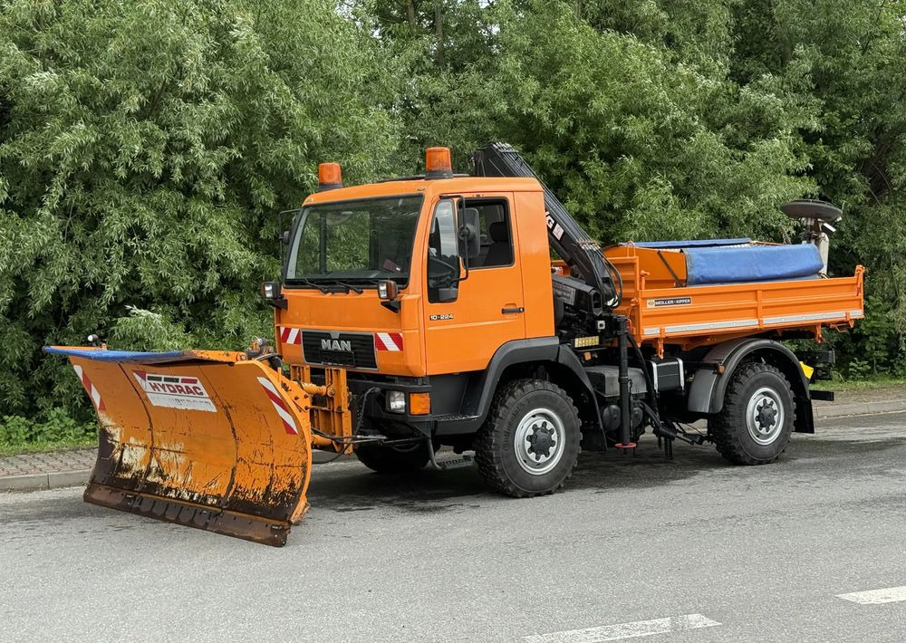 MAN * MAN LE 10.220 *Kiper Wywrotka * 4x4 * Pług Piaskarka * Zimowe Utrzymanie * Sprowadzony * HDS MKG * - Xe ben: hình 2 MAN * MAN LE 10.220 *Kiper Wywrotka * 4x4 * Pług Piaskarka * Zimowe Utrzymanie * Sprowadzony * HDS MKG * - Xe ben: hình 2