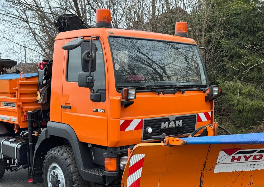 MAN * MAN LE 10.220 *Kiper Wywrotka * 4x4 * Pług Piaskarka * Zimowe Utrzymanie * Sprowadzony * HDS MKG * - Xe ben: hình 4 MAN * MAN LE 10.220 *Kiper Wywrotka * 4x4 * Pług Piaskarka * Zimowe Utrzymanie * Sprowadzony * HDS MKG * - Xe ben: hình 4