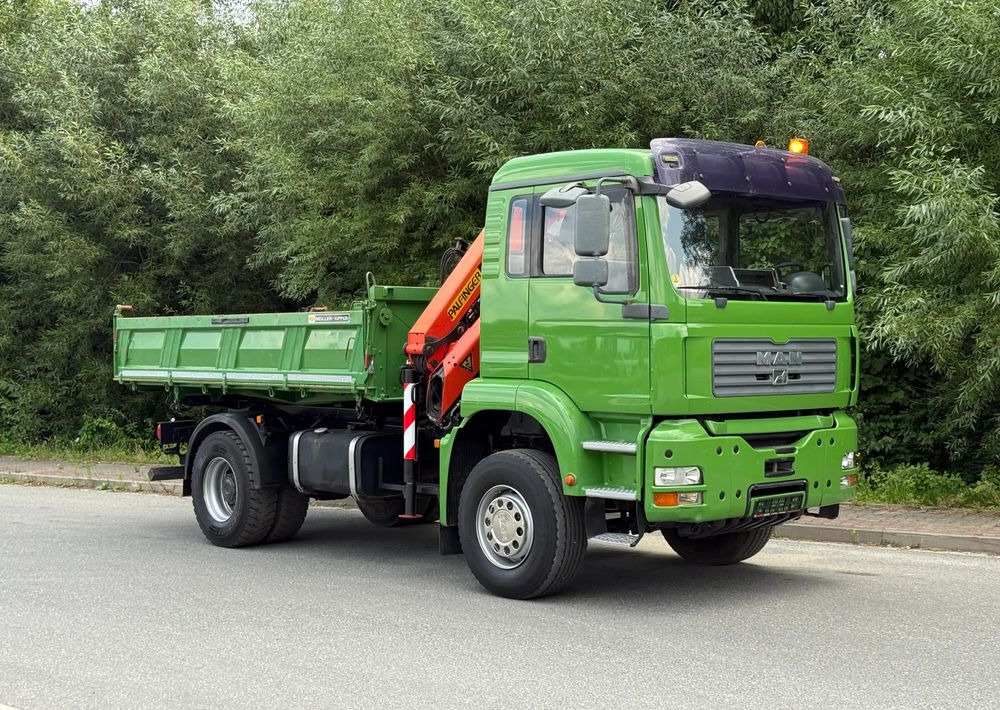 MAN * MAN TGA 18-360 * Kiper Wywrotka * 4x2 * Kran Palfinger PK 9501 Sprowadzony - Xe ben: hình 2 MAN * MAN TGA 18-360 * Kiper Wywrotka * 4x2 * Kran Palfinger PK 9501 Sprowadzony - Xe ben: hình 2