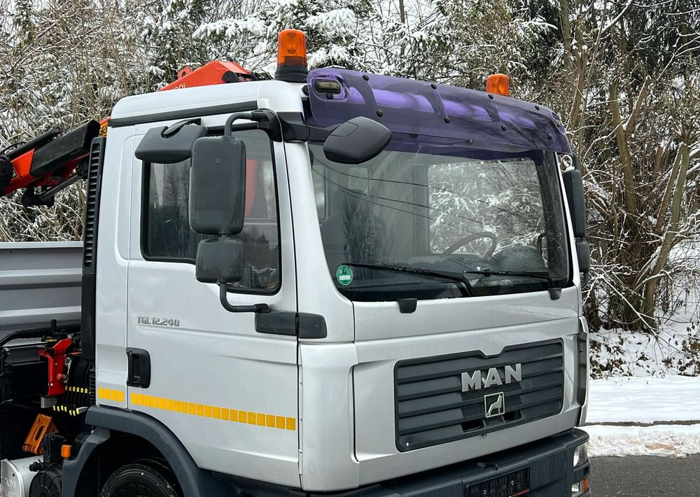 MAN MAN TGL 12-240 Kiper Wywrotka 4x2 Kran PALFINGER PK 12500 BARDZO DOBRY STAN - Xe ben: hình 4 MAN MAN TGL 12-240 Kiper Wywrotka 4x2 Kran PALFINGER PK 12500 BARDZO DOBRY STAN - Xe ben: hình 4