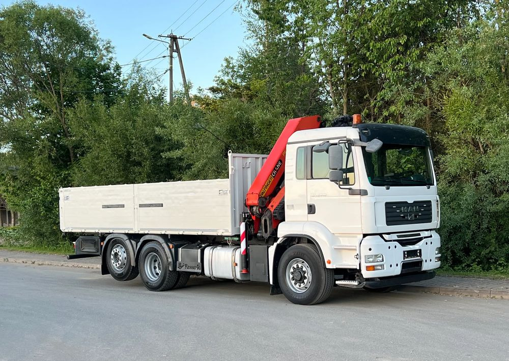 MAN * TGA 26-440 * 4x6 Hydrodrive * HDS Palfinger PK 20002 * Bardzo Dobry Stan - Xe tải thùng lửng/ Phẳng, Xe cẩu tự hành: hình 2 MAN * TGA 26-440 * 4x6 Hydrodrive * HDS Palfinger PK 20002 * Bardzo Dobry Stan - Xe tải thùng lửng/ Phẳng, Xe cẩu tự hành: hình 2