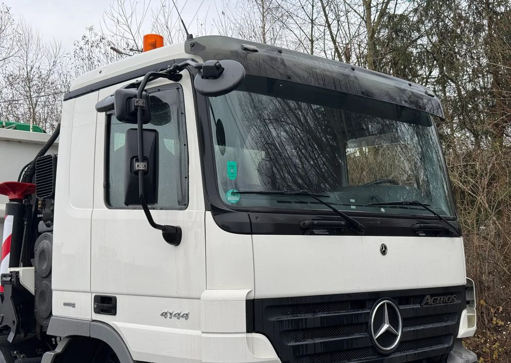 Mercedes-Benz * HDS Palfinger 150002 + FLY JIB PJ 170 * Mercedes Actros 8x6 * Dźwig * 40 TON * Wyciągarka * 35 Metrów * Kosz * - Xe tải thùng lửng/ Phẳng, Xe cẩu tự hành: hình 4 Mercedes-Benz * HDS Palfinger 150002 + FLY JIB PJ 170 * Mercedes Actros 8x6 * Dźwig * 40 TON * Wyciągarka * 35 Metrów * Kosz * - Xe tải thùng lửng/ Phẳng, Xe cẩu tự hành: hình 4