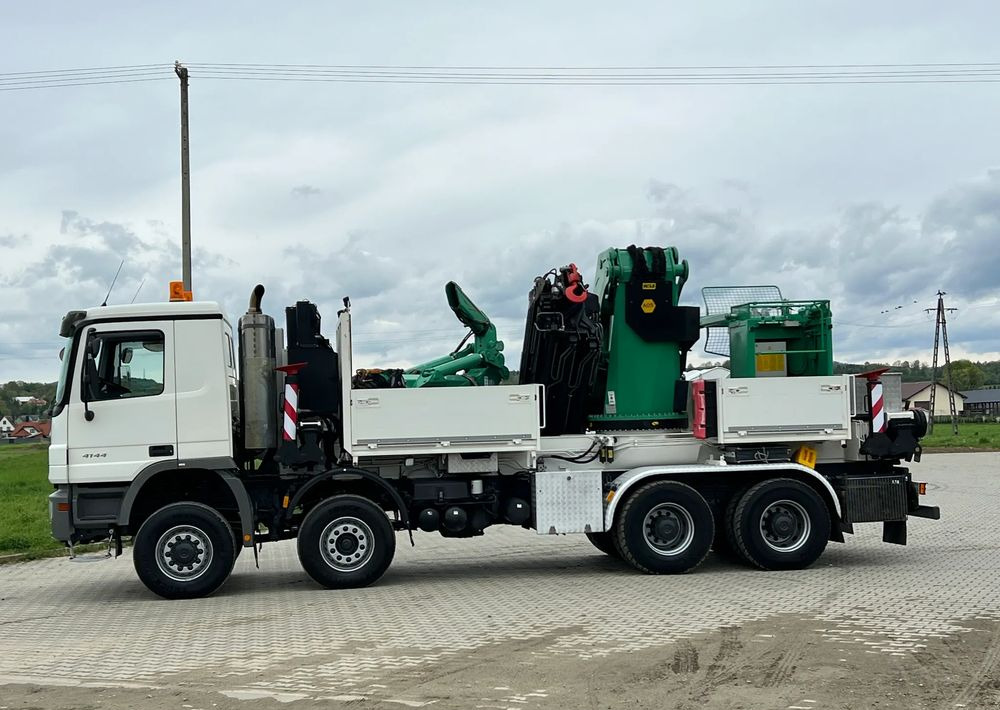 Mercedes-Benz * Mercedes 8x6 Actros 4144 * HDS Palfinger 150002 + FLY JIB PJ 170 * Dźwig * 40 TON * Wyciągarka * 35 Metrów * Kosz * - Xe cẩu tự hành: hình 3 Mercedes-Benz * Mercedes 8x6 Actros 4144 * HDS Palfinger 150002 + FLY JIB PJ 170 * Dźwig * 40 TON * Wyciągarka * 35 Metrów * Kosz * - Xe cẩu tự hành: hình 3