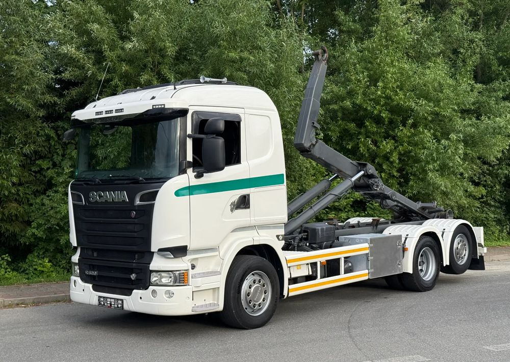 Scania * Hakowiec * Scania R520 V8 * Sprowadzona * Multilift * Bardzo Dobry Stan - Xe tải nâng móc: hình 1 Scania * Hakowiec * Scania R520 V8 * Sprowadzona * Multilift * Bardzo Dobry Stan - Xe tải nâng móc: hình 1