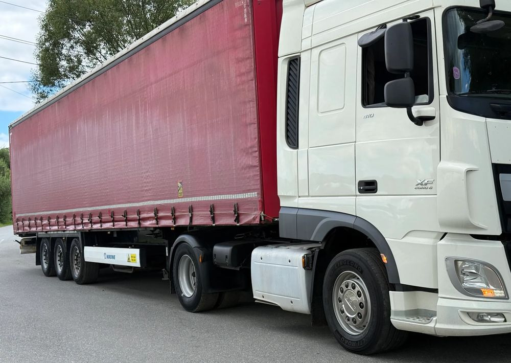 DAF * Zestaw * DAF 106 Euro 6 + Naczepa Krone * Bardzo Dobry Stan - Xe đầu kéo, Sơ mi rơ moóc mui bạt: hình 5 DAF * Zestaw * DAF 106 Euro 6 + Naczepa Krone * Bardzo Dobry Stan - Xe đầu kéo, Sơ mi rơ moóc mui bạt: hình 5