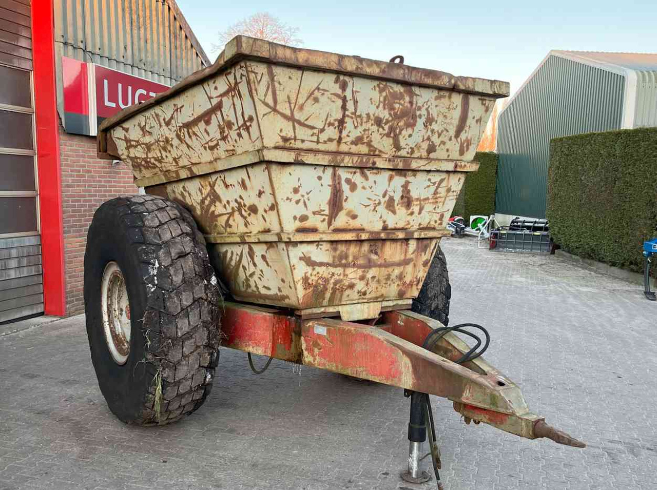 Gronddumper, zandkipper, enkelas, landbouwtransport - Toa kéo nhỏng/ Xe đổ: hình 3 Gronddumper, zandkipper, enkelas, landbouwtransport - Toa kéo nhỏng/ Xe đổ: hình 3