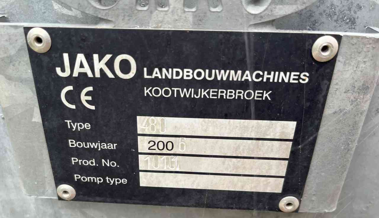 Jako ZBM 480 Zodebemester graslandbemester injecteur mestverwerking - Máy phun bùn: hình 4 Jako ZBM 480 Zodebemester graslandbemester injecteur mestverwerking - Máy phun bùn: hình 4