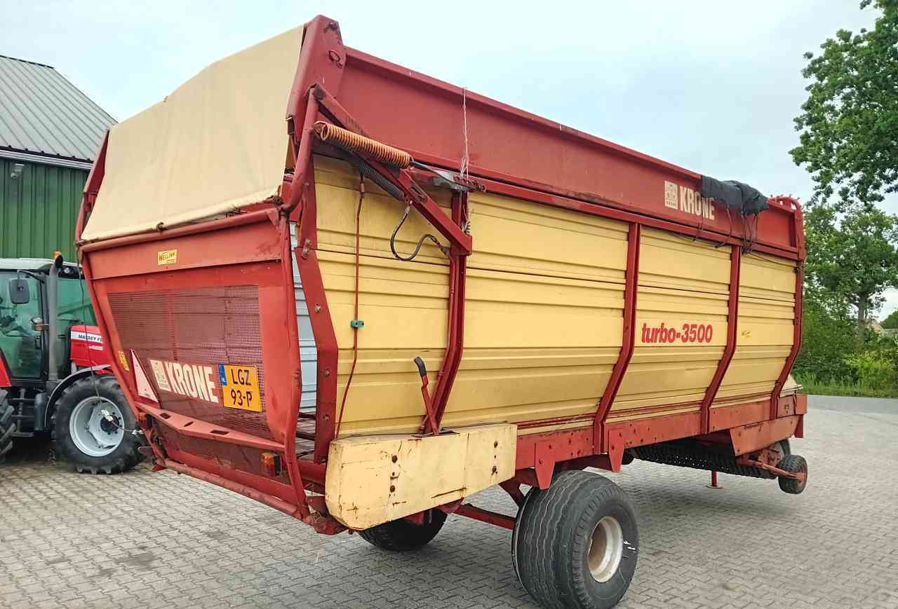 Krone Turbo 3500 enkelas - Xe kéo tự chất hàng: hình 4 Krone Turbo 3500 enkelas - Xe kéo tự chất hàng: hình 4