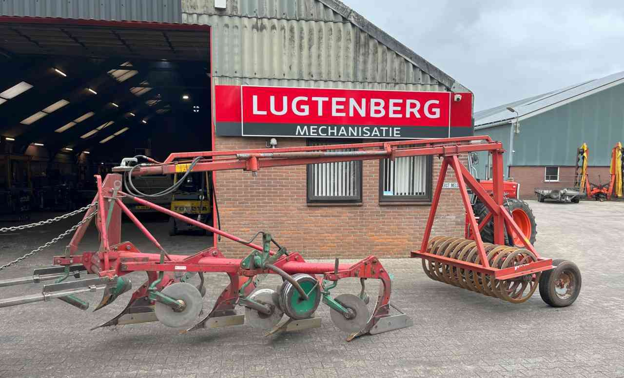 Kverneland 4 schaar ploeg + Evers vorenpakker grondbewerking - Cày: hình 1 Kverneland 4 schaar ploeg + Evers vorenpakker grondbewerking - Cày: hình 1