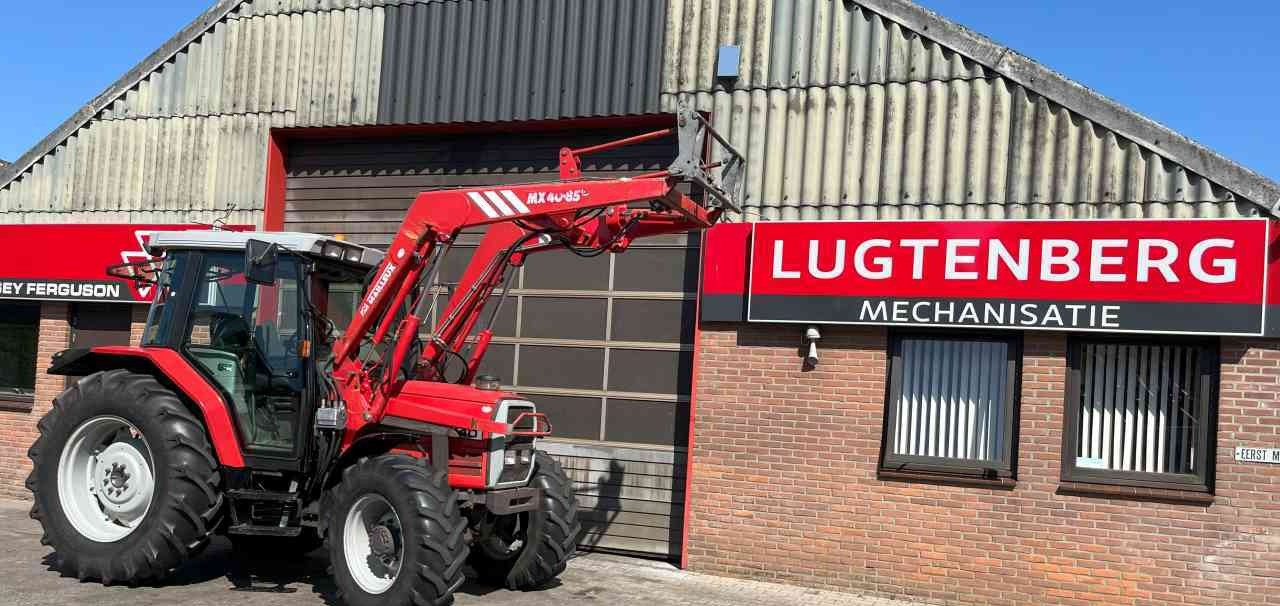 Massey Ferguson 6140 Dynashift met Mailleux voorlader tractoren *Verkocht/sold* - Máy cày: hình 1 Massey Ferguson 6140 Dynashift met Mailleux voorlader tractoren *Verkocht/sold* - Máy cày: hình 1