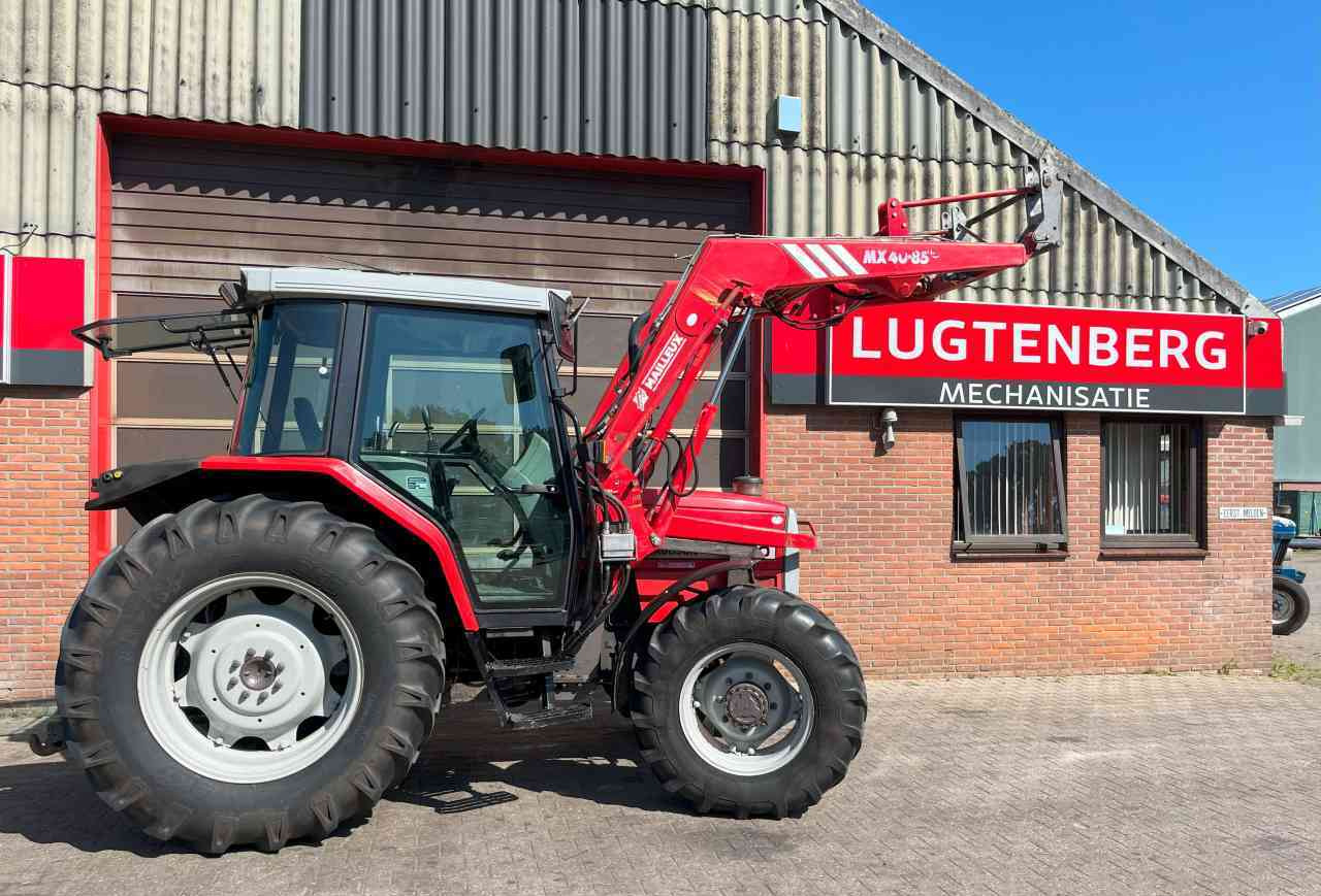 Massey Ferguson 6140 Dynashift met Mailleux voorlader tractoren *Verkocht/sold* - Máy cày: hình 2 Massey Ferguson 6140 Dynashift met Mailleux voorlader tractoren *Verkocht/sold* - Máy cày: hình 2