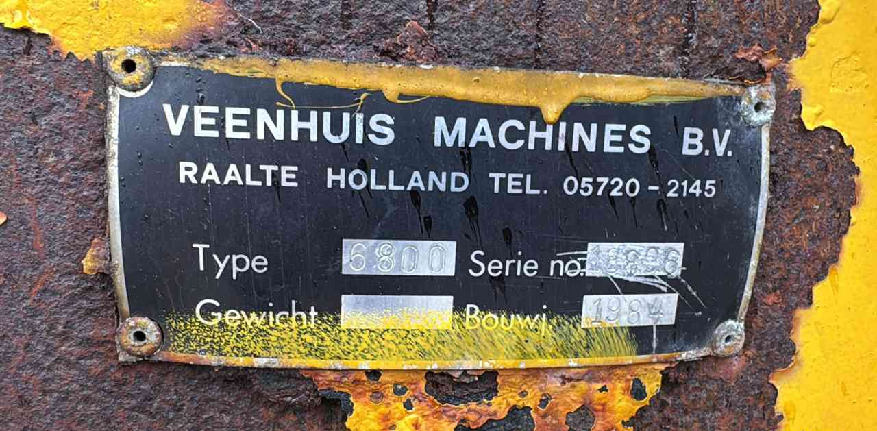 Veenhuis 6800 Mesttank mestverwerking - Máy rải phân dạng lỏng: hình 5 Veenhuis 6800 Mesttank mestverwerking - Máy rải phân dạng lỏng: hình 5